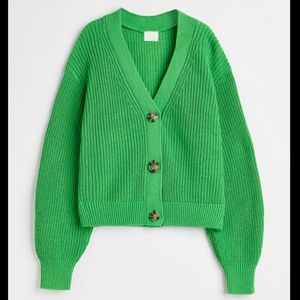 H&M Chunky Rib-knit Cardigan